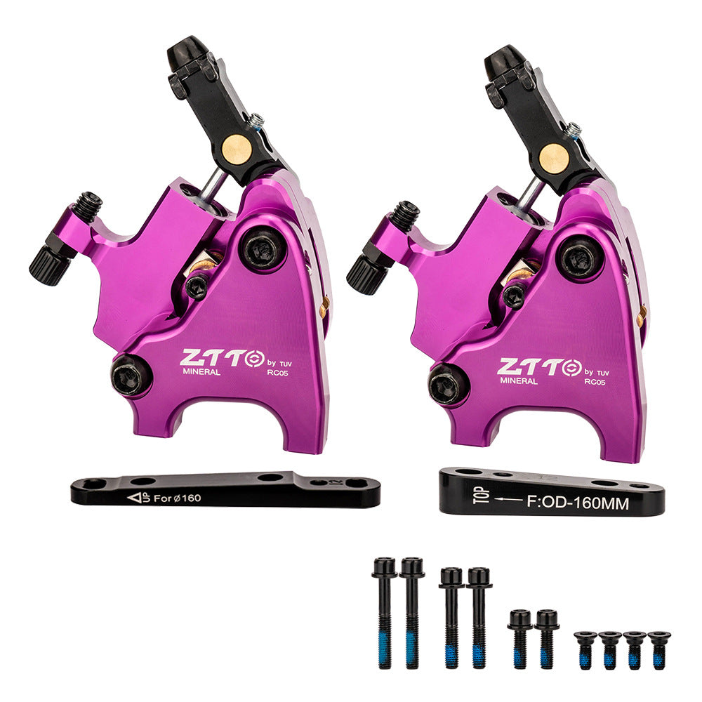 ZTTO Pro5.0 Road Bike Disc Brake Aluminum Alloy Hydraulic Brake Caliper ZTTO Pro5.0 Road Bike Disc Brake Aluminum Alloy Hydraulic Brake Caliper